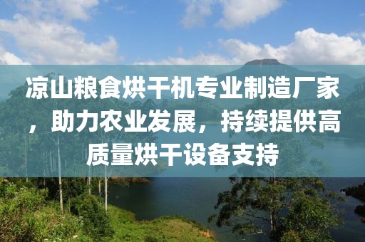 凉山粮食烘干机专业制造厂家，助力农业发展，持续提供高质量烘干设备支持