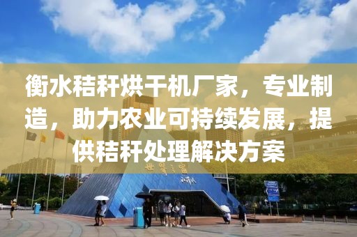 衡水秸秆烘干机厂家，专业制造，助力农业可持续发展，提供秸秆处理解决方案