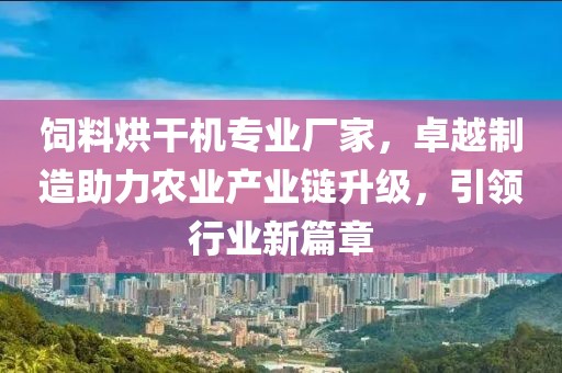 饲料烘干机专业厂家，卓越制造助力农业产业链升级，引领行业新篇章