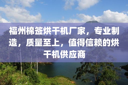 福州棉签烘干机厂家，专业制造，质量至上，值得信赖的烘干机供应商