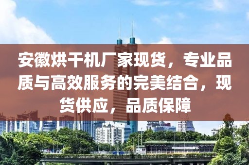 安徽烘干机厂家现货，专业品质与高效服务的完美结合，现货供应，品质保障