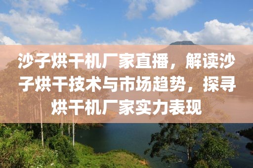 沙子烘干机厂家直播，解读沙子烘干技术与市场趋势，探寻烘干机厂家实力表现