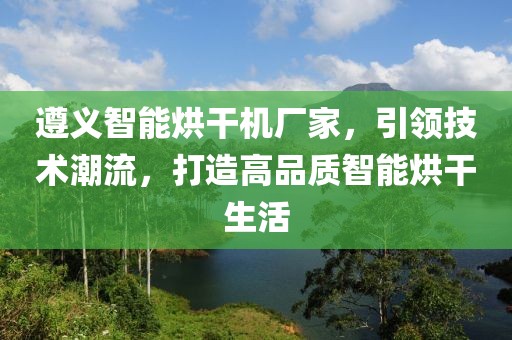 遵义智能烘干机厂家，引领技术潮流，打造高品质智能烘干生活