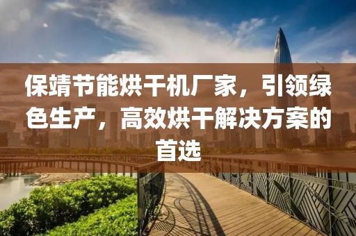 保靖节能烘干机厂家，引领绿色生产，高效烘干解决方案的首选