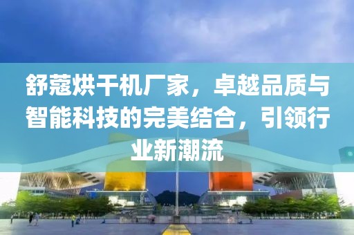 舒蔻烘干机厂家，卓越品质与智能科技的完美结合，引领行业新潮流