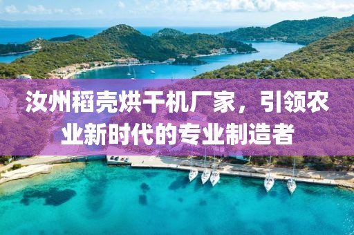 汝州稻壳烘干机厂家，引领农业新时代的专业制造者