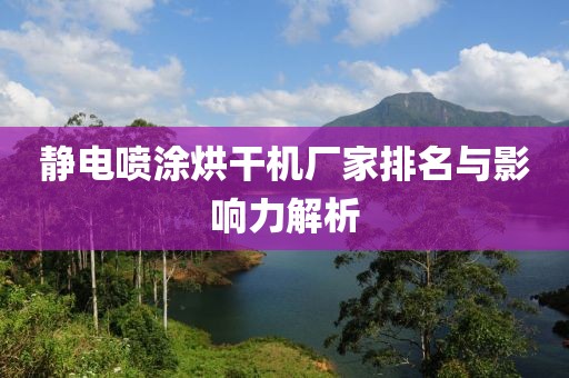 静电喷涂烘干机厂家排名与影响力解析