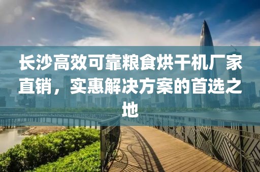 长沙高效可靠粮食烘干机厂家直销，实惠解决方案的首选之地