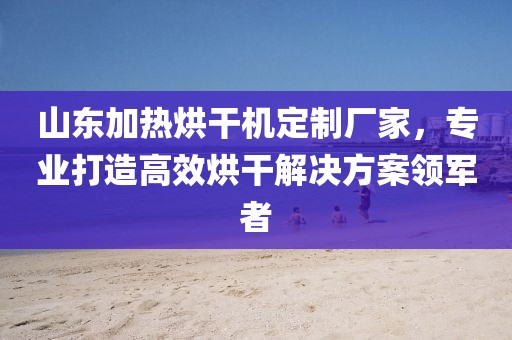 山东加热烘干机定制厂家，专业打造高效烘干解决方案领军者